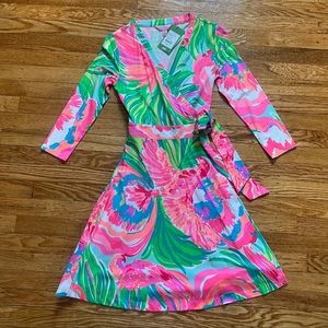 NWT Lilly Pulitzer Emilia Wrap Dress M